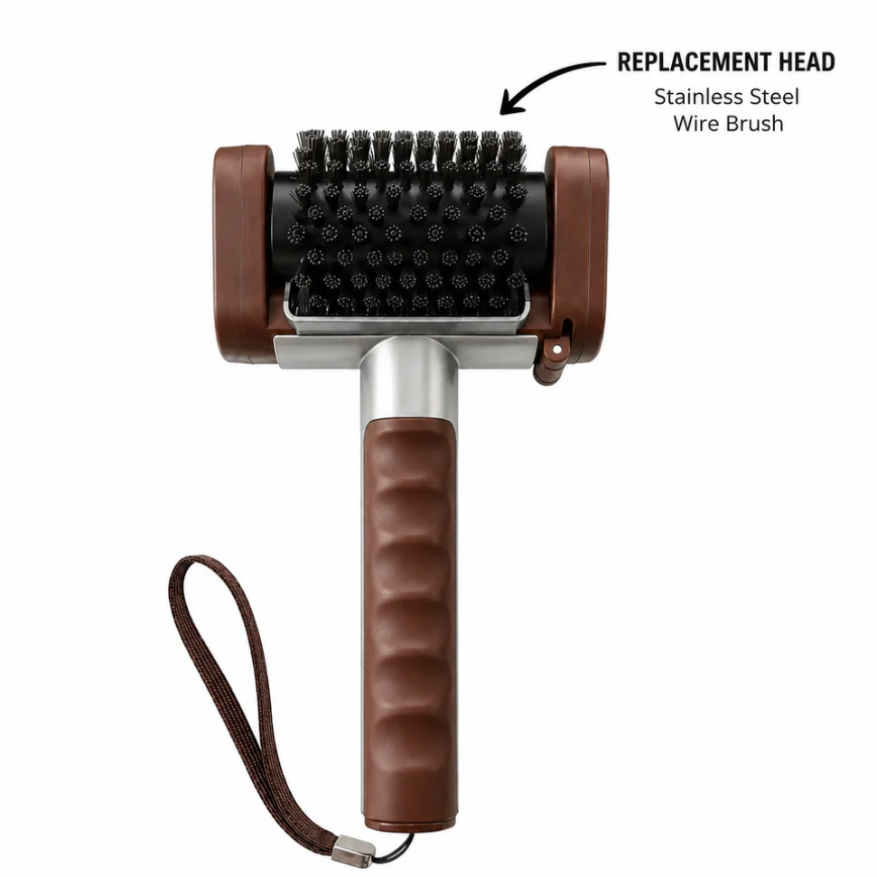 BraaiBru™ Stainless Steel Replacement Brush
