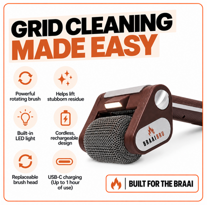 BraaiBru™ Electric Braai Cleaner